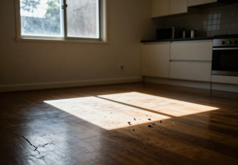 Ant trail in a Pleasure Point home before treatment